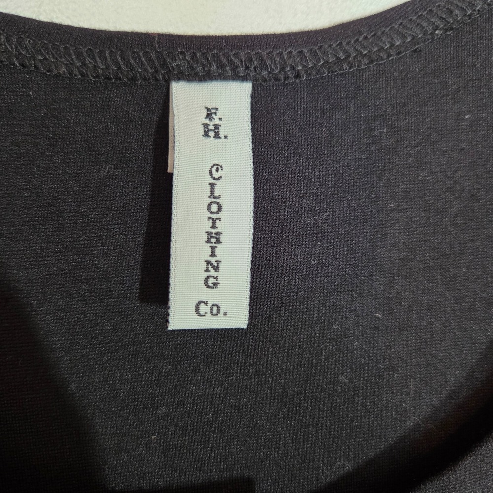 FH Clothing Co. Womens Sm Vest Tank  Lagenlook Color Block Button Front Pockets - Picture 5 of 10